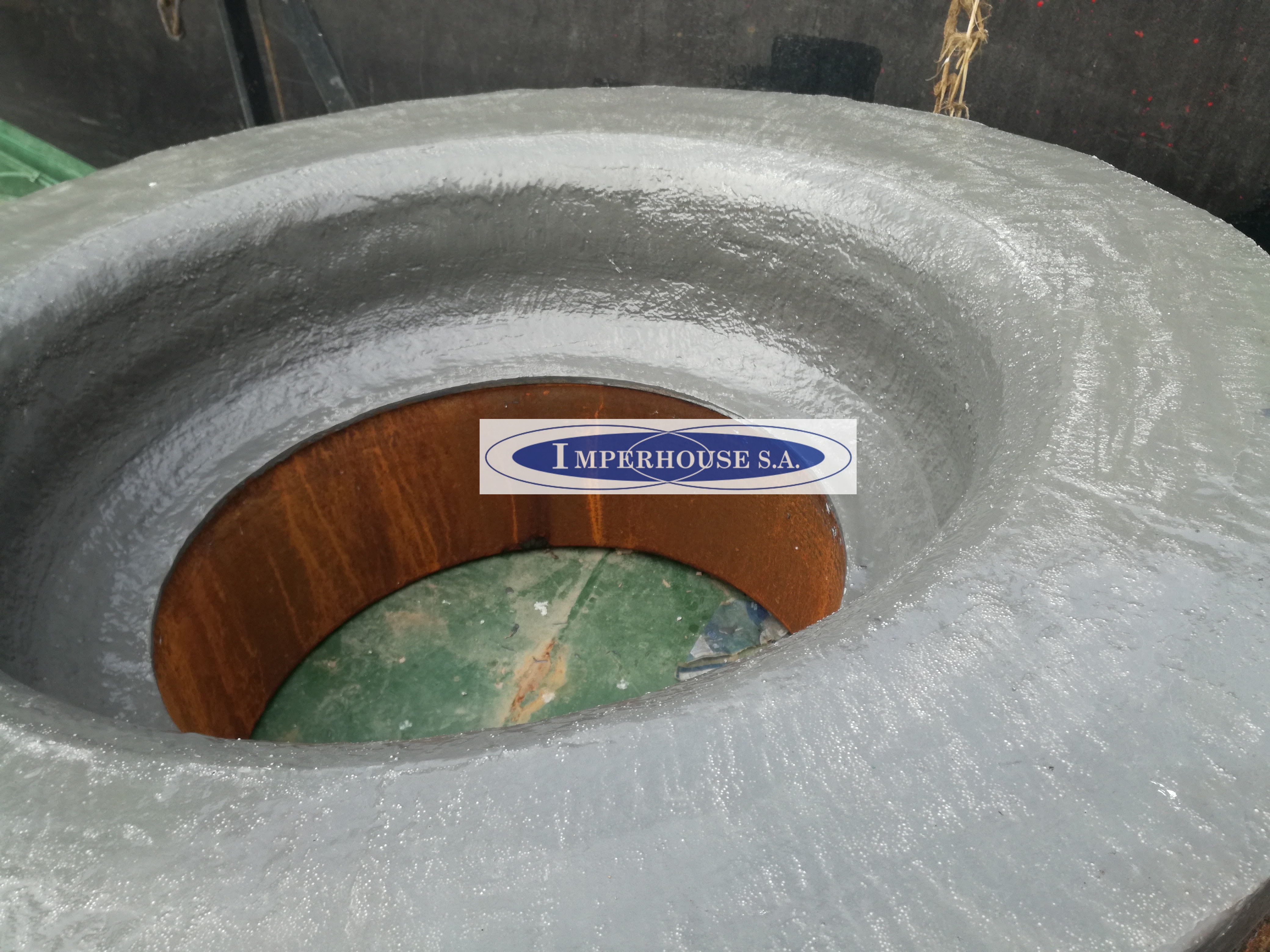 Recubrimiento interno del caracol